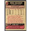 Image 2 : 1977 TOPPS MIKE WAGNER (HOF)