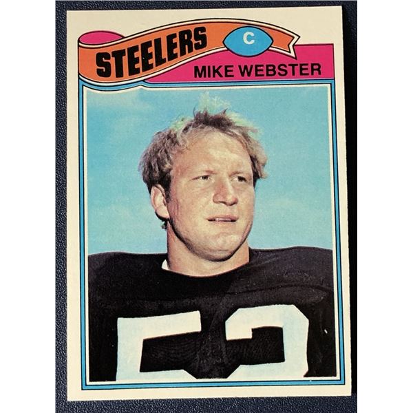 1977 TOPPS MIKE WEBSTER (HOF) ROOKIE CARD
