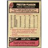 Image 2 : 1977 TOPPS PRESTON PEARSON