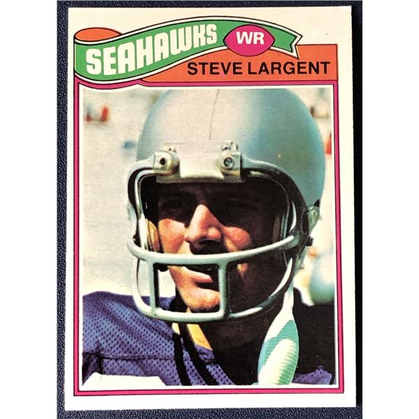1977 TOPPS STEVE LARGENT (HOF) ROOKIE CARD