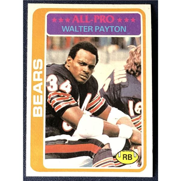 1978 TOPPS WALTER PAYTON (HOF)