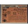 Image 2 : 1981 TOPPS DWIGHT CLARK ROOKIE CARD