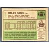 Image 2 : 1984 TOPPS BILLY SIMS (HOF)