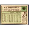 Image 2 : 1984 TOPPS RON JAWORSKI (HOF)