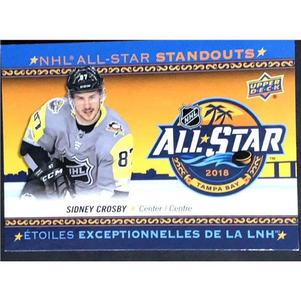 2018-19 UPPER DECK SIDNEY CROSBY AS