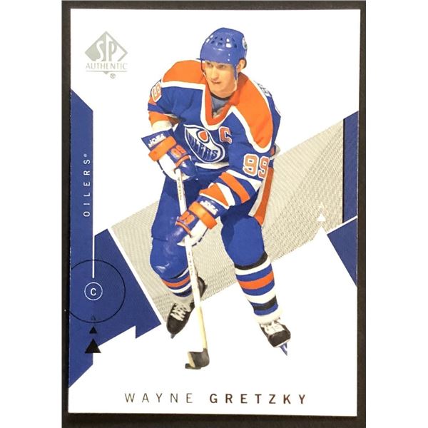2018-19 UPPER DECK SP AUTHENTIC WAYNE GREZTKY (HOF)