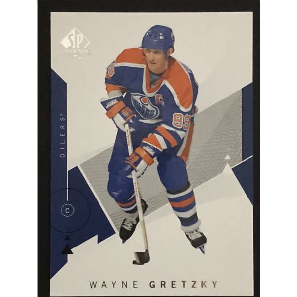 2018-19 UPPER DECK WAYNE GRETZKY (HOF) SP Authentic