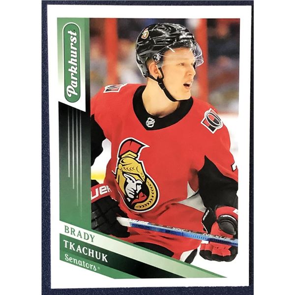 2019-20 PARKHURST BRADY TKACHUK ROOKIE CARD