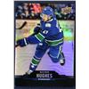 Image 1 : 2020-21 UPPER DECK QUINN HUGHES ROOKIE CARD