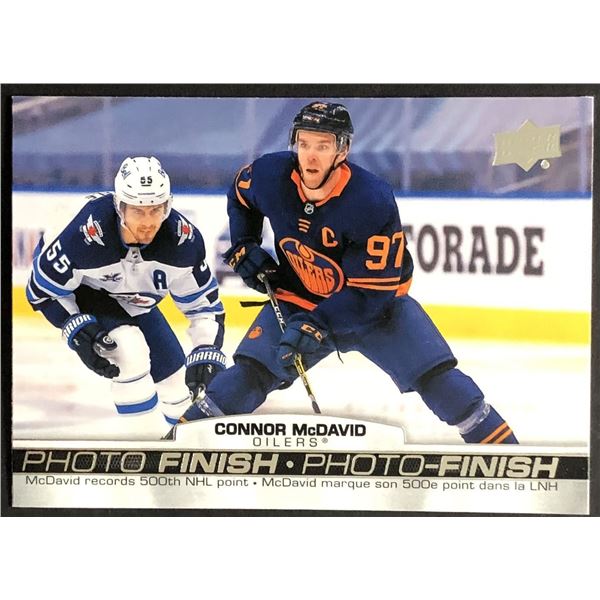 2021-22 UPPER DECK PHOTO FINISH CONNOR McDAVID