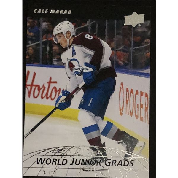 2022-23 UPPER DECK CALE MAKAR WJC SP