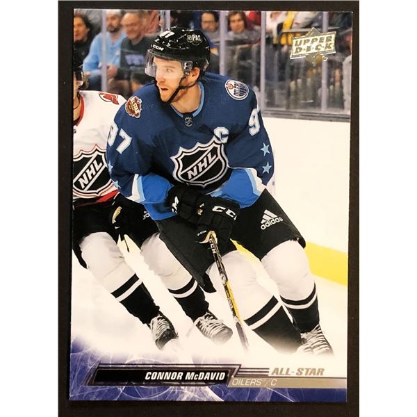 2022-23 UPPER DECK CONNOR McDAVID AS