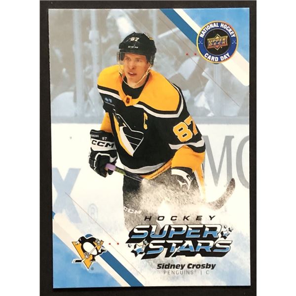 2023-24 UPPER DECK HOCKEY STARS SIDNEY CROSBY