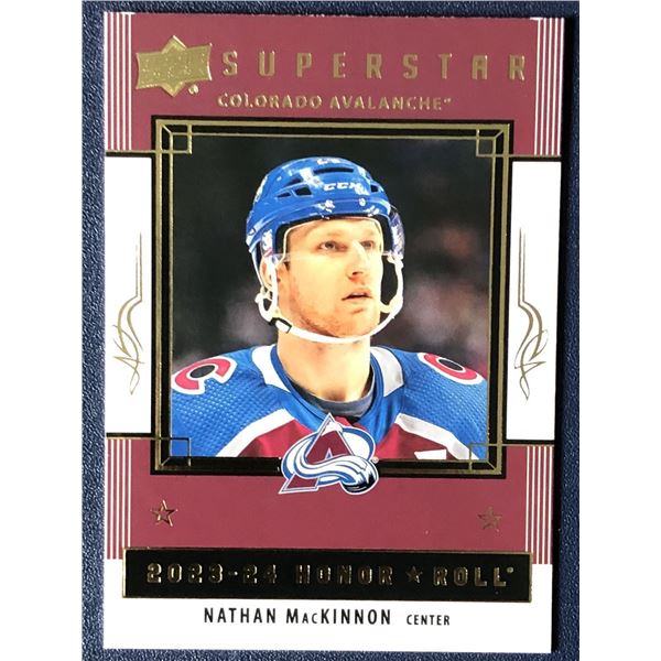 2023-24 UPPER DECK NATHAN MacKINNON