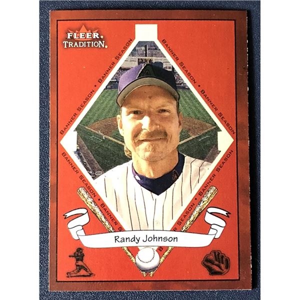 2002 FLEER TRADITION RANDY JOHNSON (HOF)