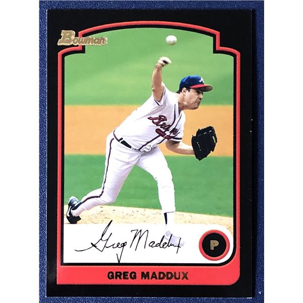 2003 BOWMAN GREG MADDUX (HOF)