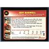 Image 2 : 2003 BOWMAN JEFF BAGWELL (HOF)