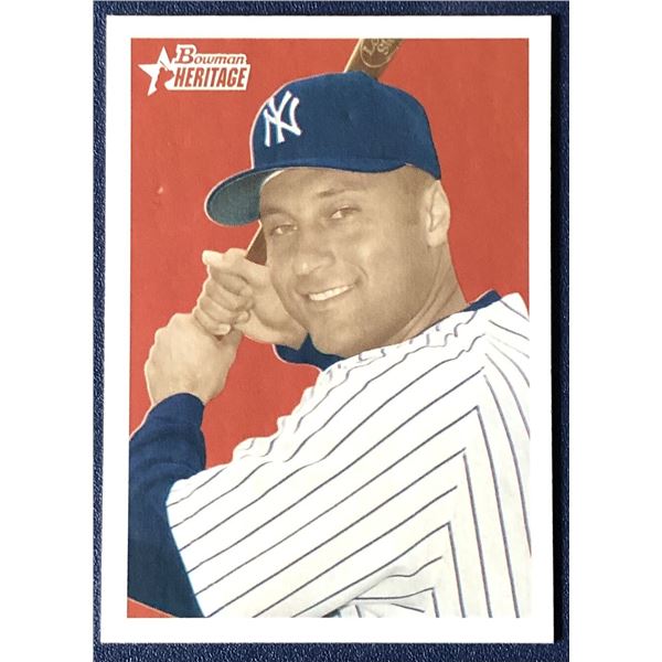 2006 BOWMAN HERITAGE DEREK JETER (HOF)