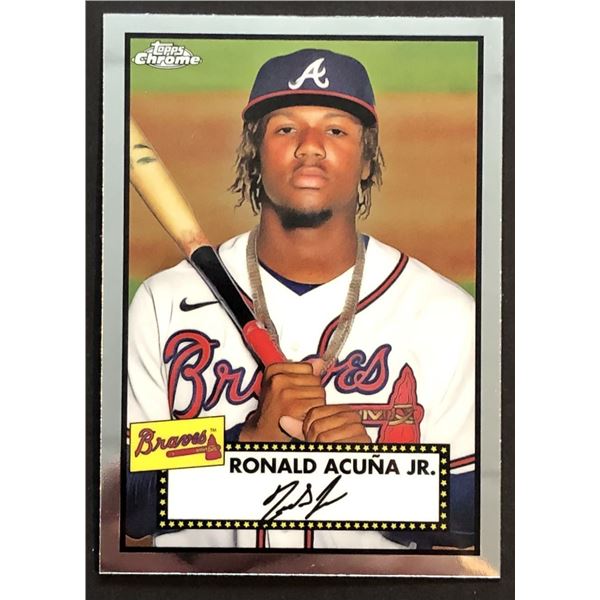 2021 TOPPS CHROME RONALD ACUNA JR.