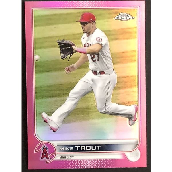 2022 TOPPS CHROME MIKE TROUT