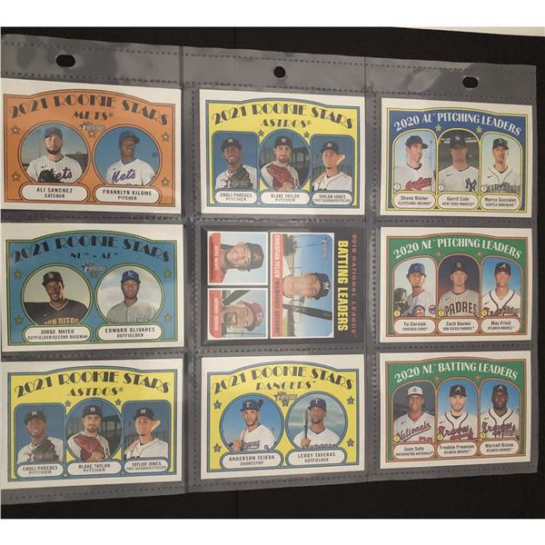 TOPPS HERITAGE ROOKIE CARDS 