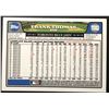 Image 2 : 2008 TOPPS FRANK THOMAS (HOF)