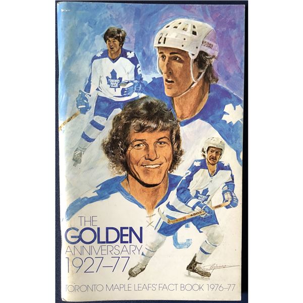 TORONTO MAPLE LEAFS 1976-77 MEDIA GUIDE