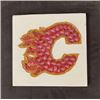 Image 1 : Calgary Flames Logo Bottlecap Art
