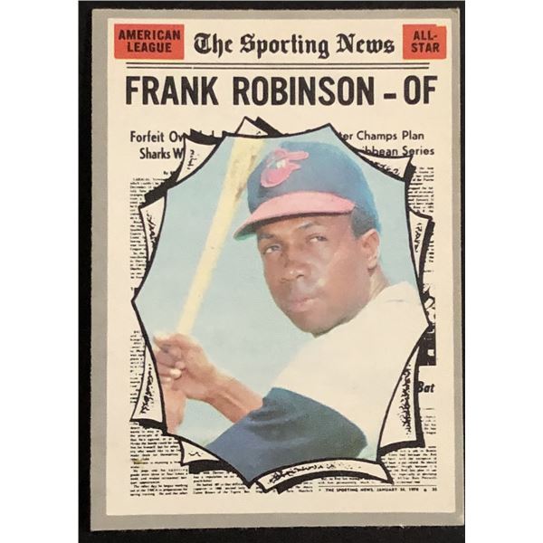 1970 O-PEE-CHEE FRANK ROBINSON (HOF) AS