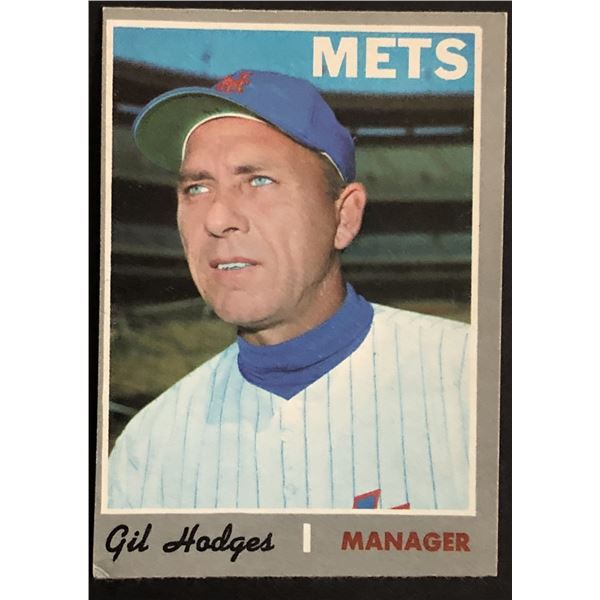 1970 O-PEE-CHEE GIL HODGES (HOF)