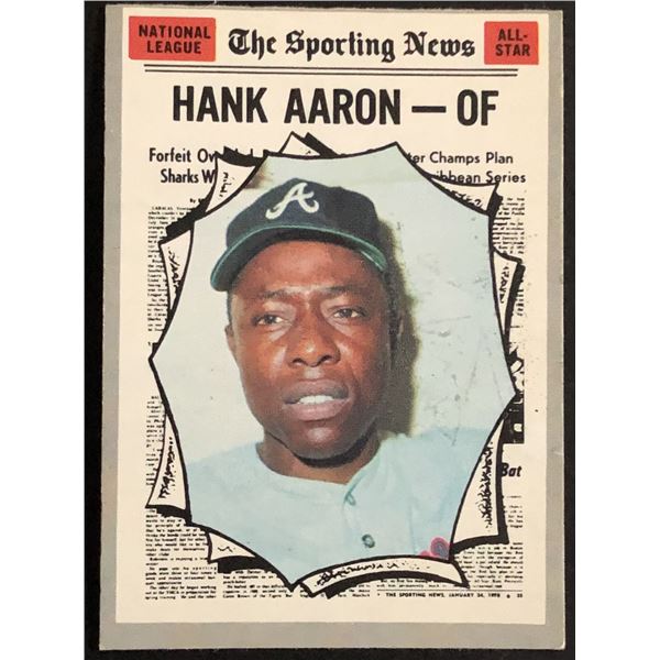 1970 O-PEE-CHEE HANK AARON (HOF) AS