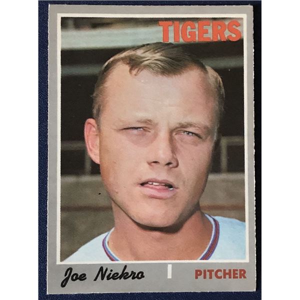 1970 O-PEE-CHEE JOE NIEKRO(HOF)