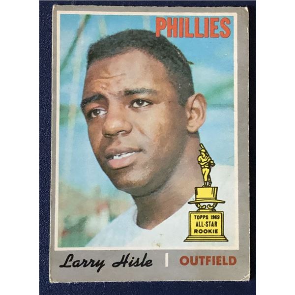1970 O-PEE-CHEE LARRY HISLE ROOKIE CARD