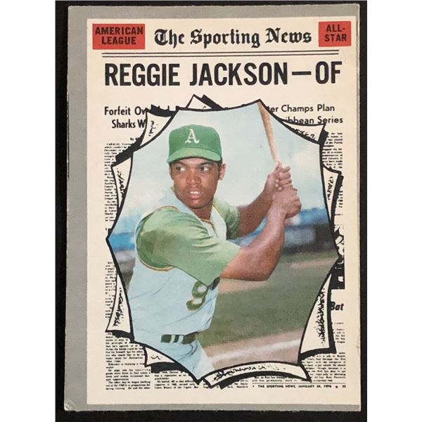1970 O-PEE-CHEE REGGIE JACKSON (HOF) AS