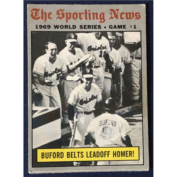 1970 O-PEE-CHEE WORLD SERIES GAME #1