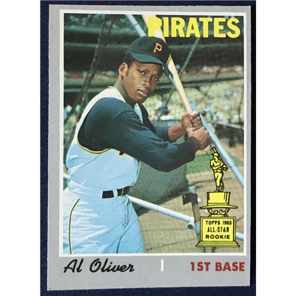 1970 TOPPS AL OLIVER ROOKIE CARD