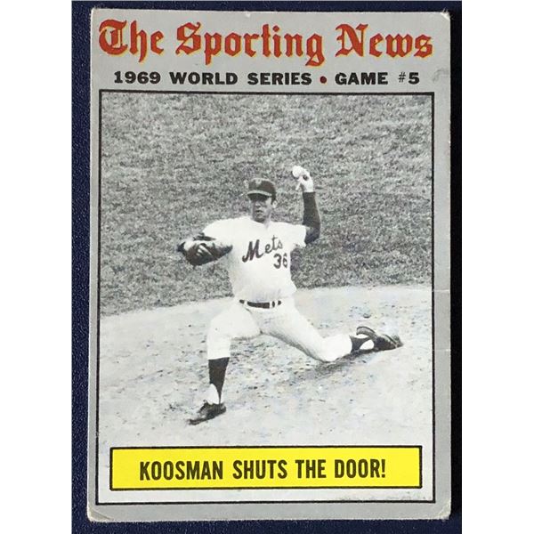 1970 TOPPS WORLD SERIES GAME #5