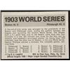 Image 2 : 1971 FLEER WORLD SERIES BLACK BACK CY YOUNG (HOF)