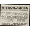Image 2 : 1971 FLEER WORLD SERIES BLACK BACK SHOELESS JOE JACKSON (HOF)