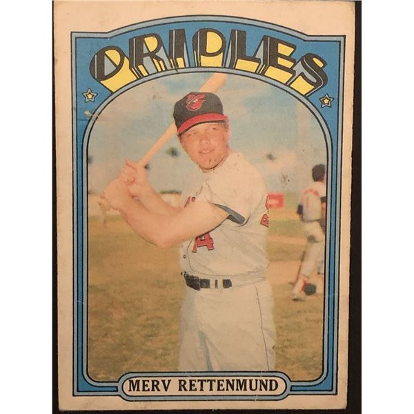 1972 O-PEE-CHEE MERV RETTENMUND
