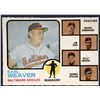 Image 1 : 1973 O-PEE-CHEE EARL WEAVER (HOF)