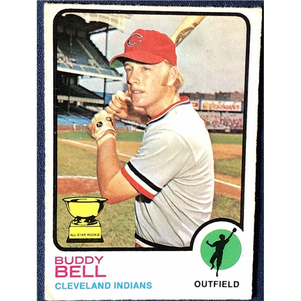 1973 TOPPS BUDDY BELL ROOKIE CARD