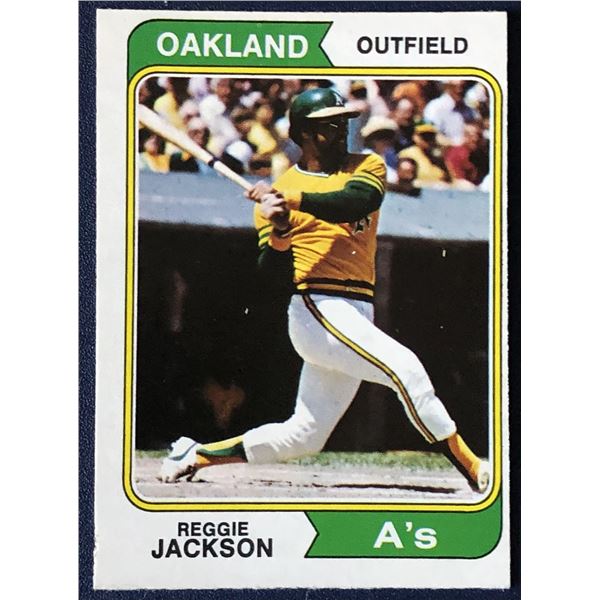 1974 O-PEE-CHEE REGGIE JACKSON (HOF)