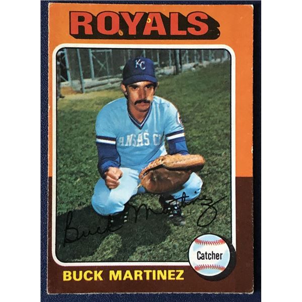 1975 O-PEE-CHEE BUCK MARTINEZ