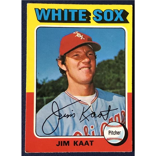 1975 O-PEE-CHEE JIM KAAT (HOF)