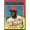 Image 1 : 1975 TOPPS BOB GIBSON (HOF)