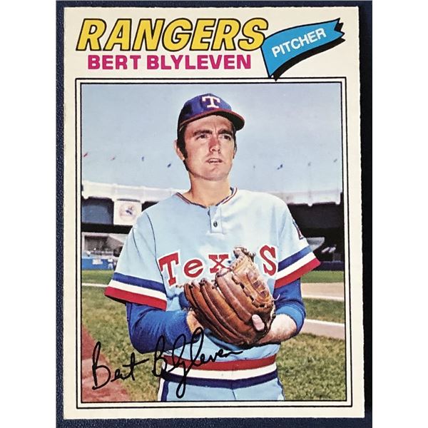 1977 O-PEE-CHEE BERT BLYLEVEN (HOF)