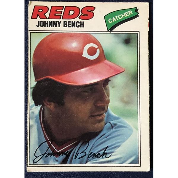 1977 O-PEE-CHEE JOHNNY BENCH (HOF)