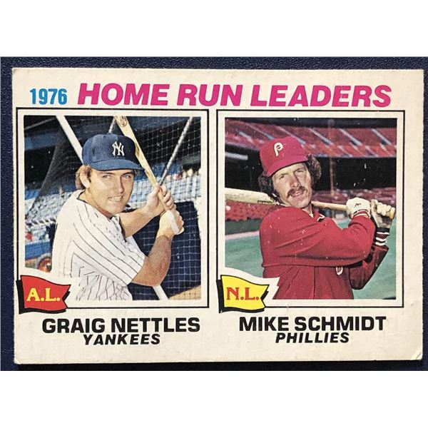 1977 O-PEE-CHEE MKE SCHMIDT (HOF) LL