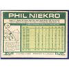 Image 2 : 1977 O-PEE-CHEE PHIL NIEKRO (HOF)